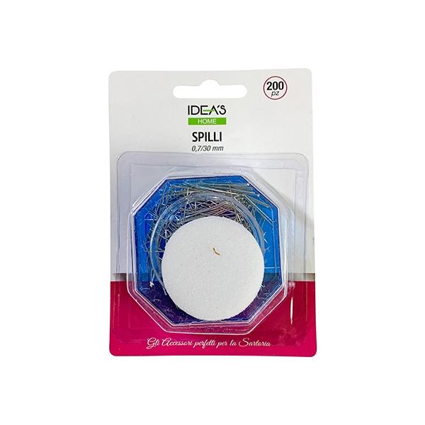 Idea's Home Dress Pins in Case, 0.7mm/30mm- 200pk