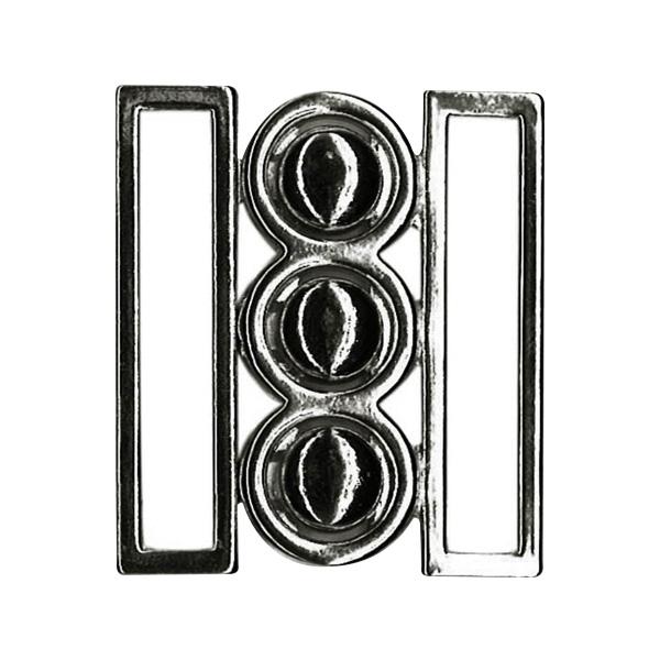 Sullivans Buckle, Gun Metal- 37 x 42 mm