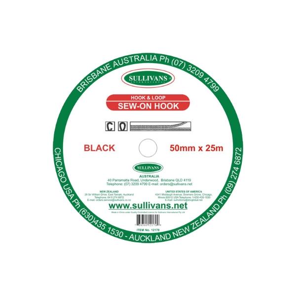 Sullivans Hook, Black- 50 mm