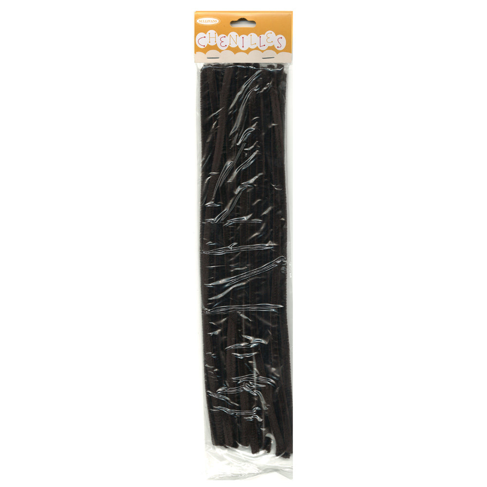 Sullivans Chenilles 18pk, Plain- 6mm