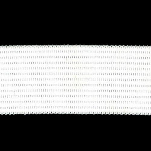 Sullivans Elastic Non Roll, White- 20mm