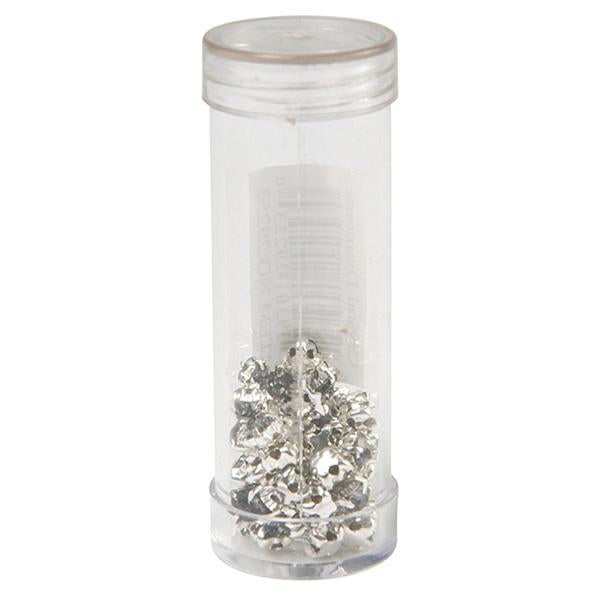 Sullivans Crystal Diamonte Beads, Black- 3x55mm