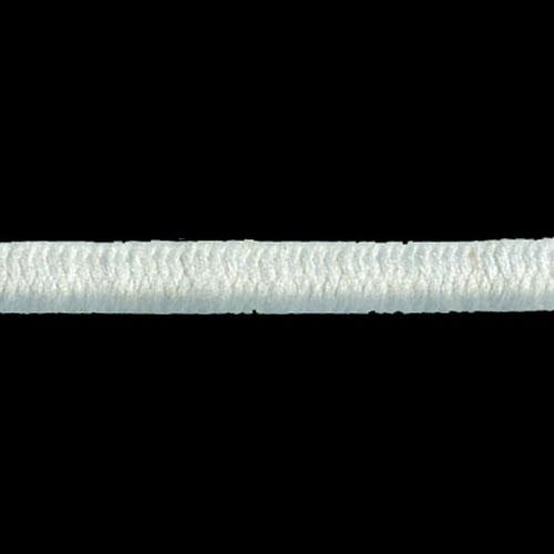 Sullivans Elastic, White- 3mm