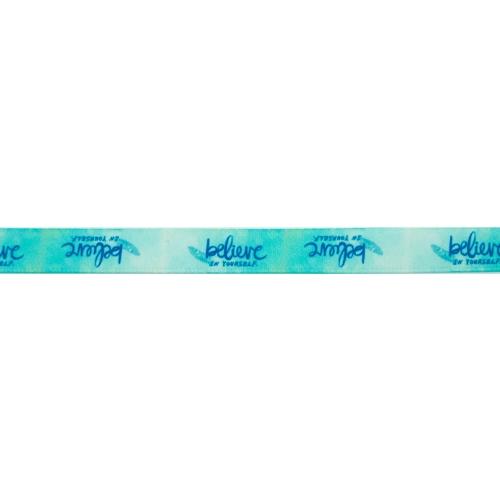 Makr Ribbon, Believe in Yourself Satin- 9mmx9.1m