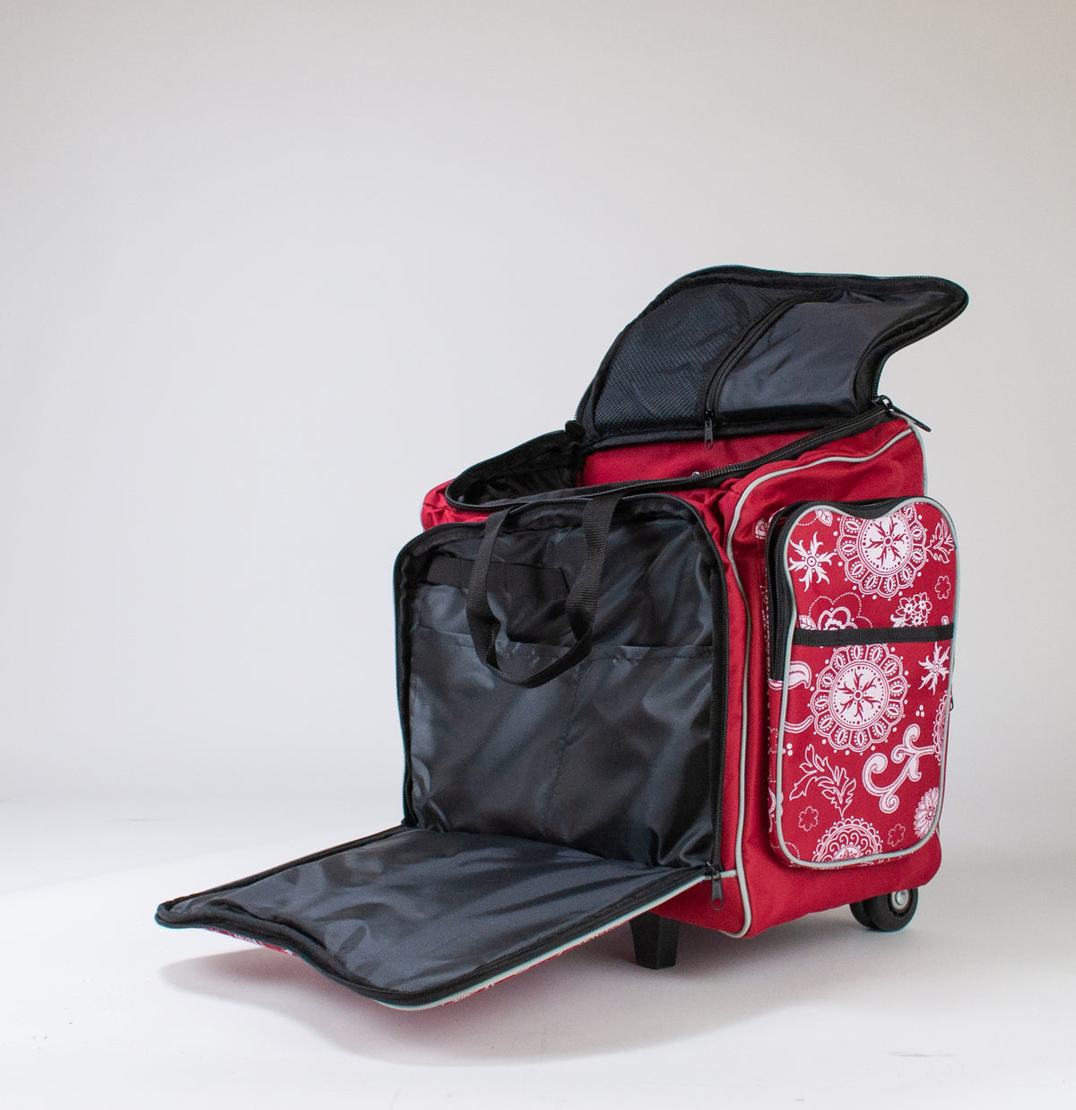 Printed Sewing Machine Trolley Bag