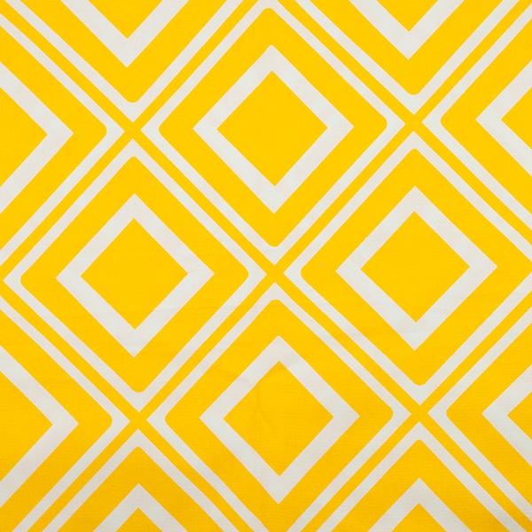 Cotton Duck Fabric, Diamond Yellow- Width 140cm
