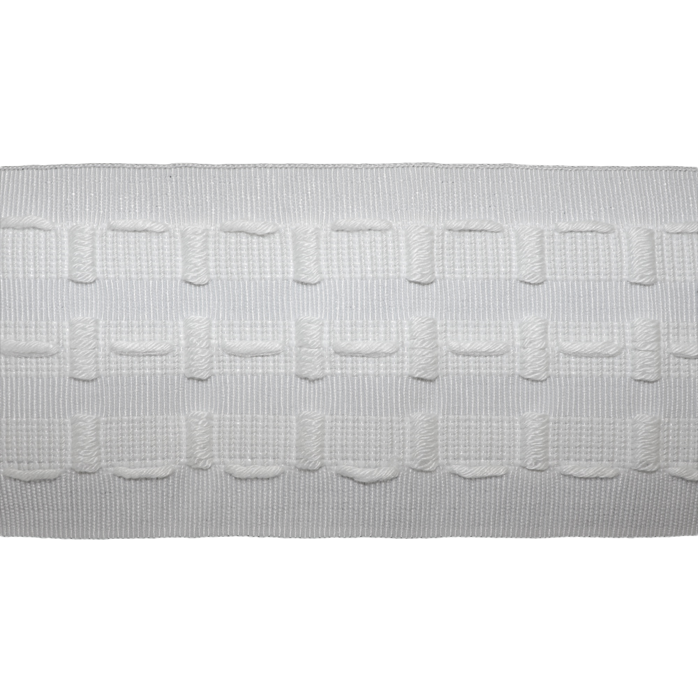 Sullivans 77mm Curtain Tape, White- 5m