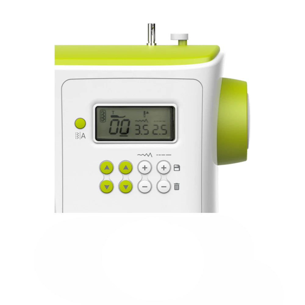 NECCHI NC-102D Sewing Machine, 200 Stitch Sewing Machine, Green Cream