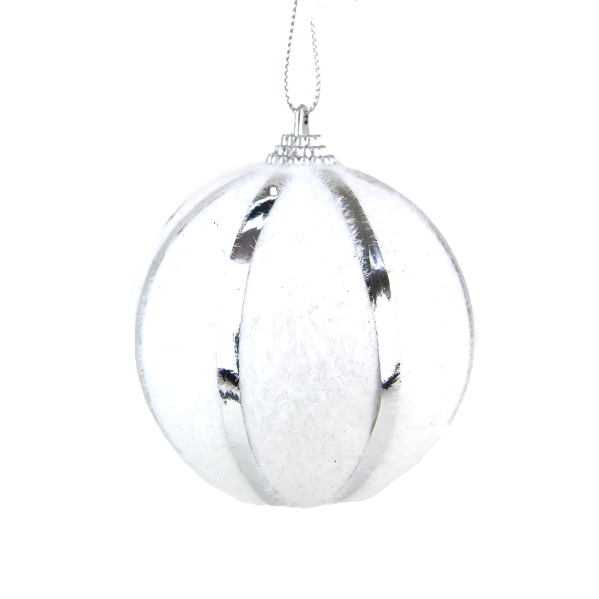 Christmas Bauble, Fur Segments #38- 8cm