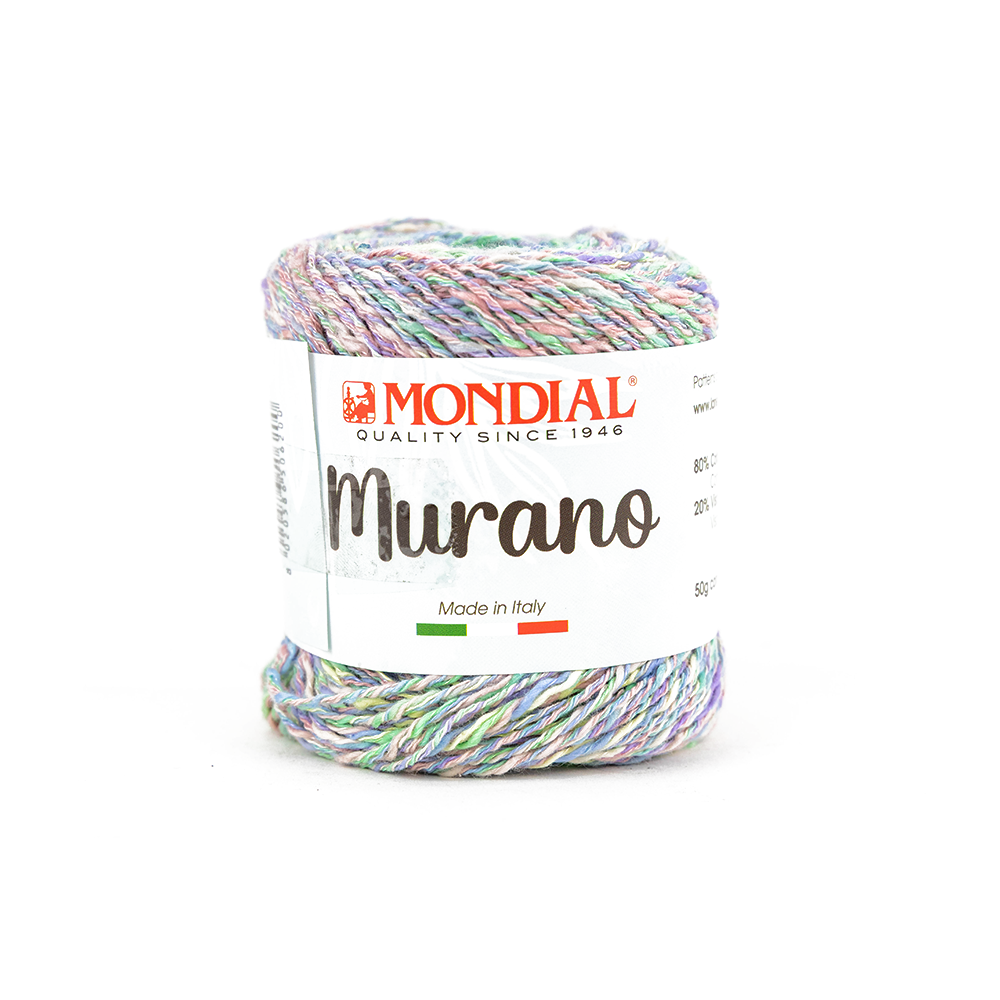 Murano Crochet & Knitting Yarn, 50g Cotton Blend Yarn