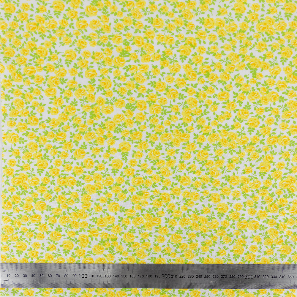Print Craft & Quiltng Fabric, Little Rose-Width 110cm