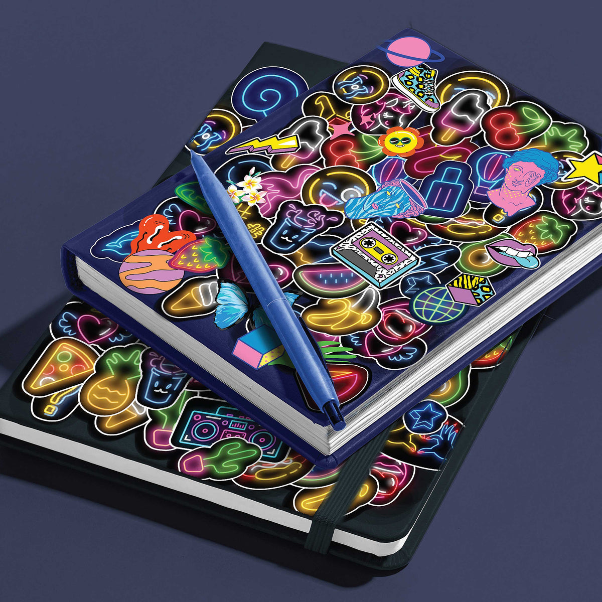 Kaleidoscope Sticker Bomb Studio Neon