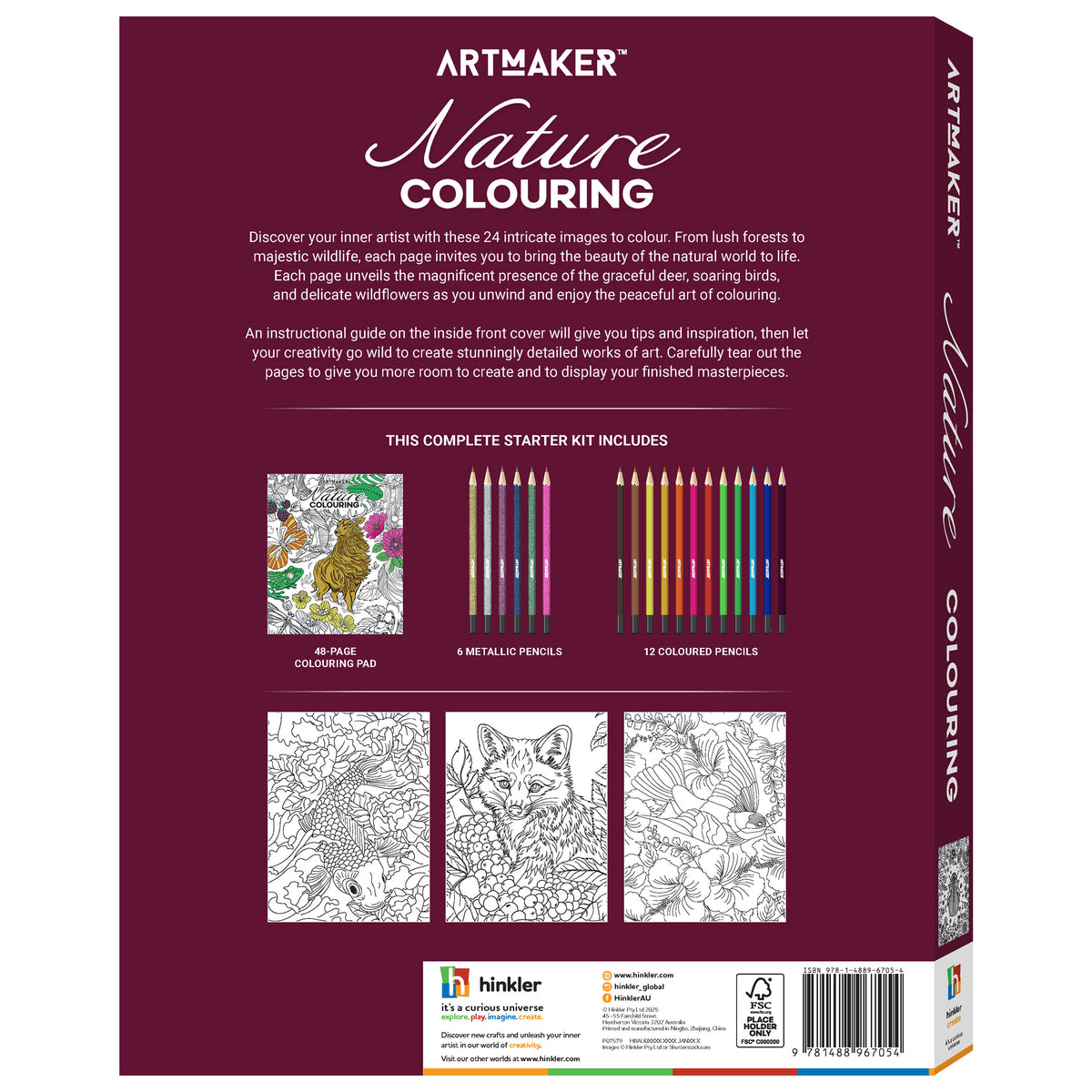 Art Maker Nature Colouring