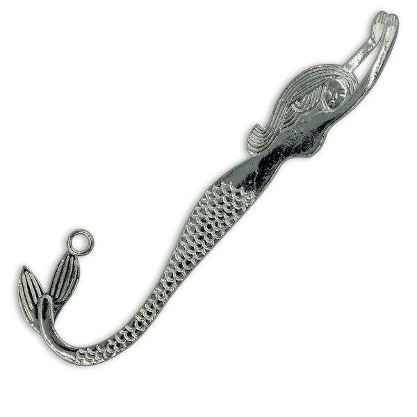 Bookmark Mermaid, Bright Silver- Sullivans