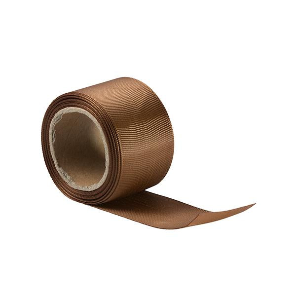 Grosgrain Ribbon, Brown- 36mm x 5m
