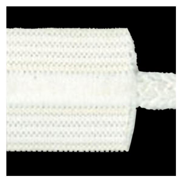 Sullivans Elastic Drawcord with White Cord, White- 20 mm