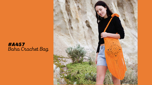 A457 Boho Crochet Bag