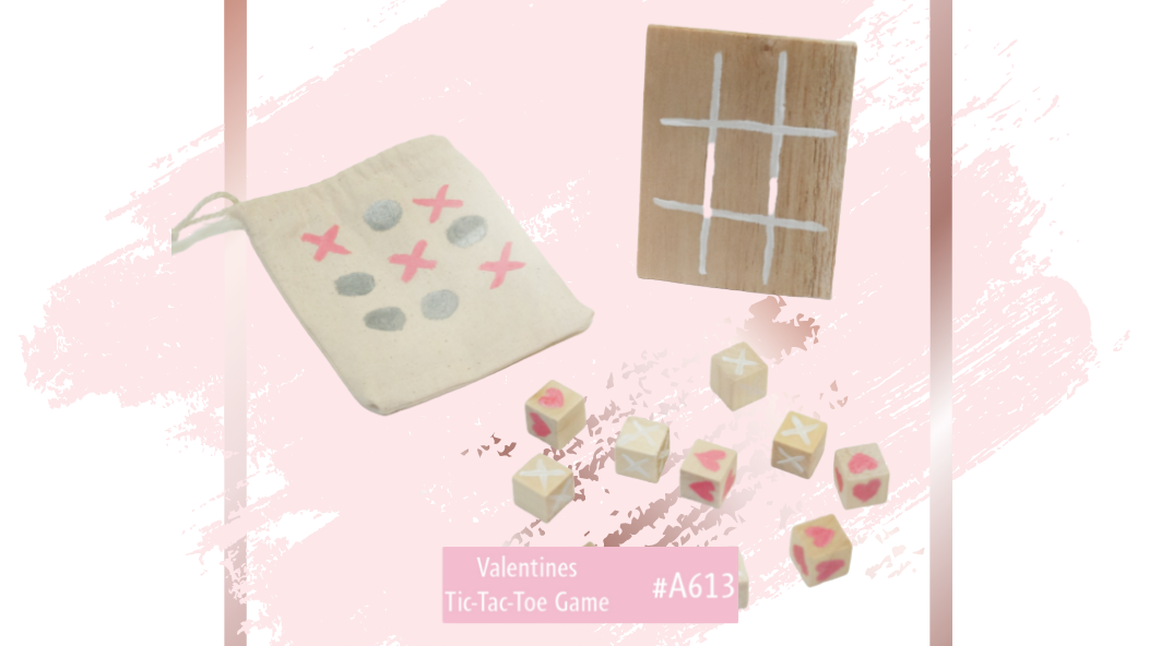A613 Valentines Tic-Tac-Toe Game