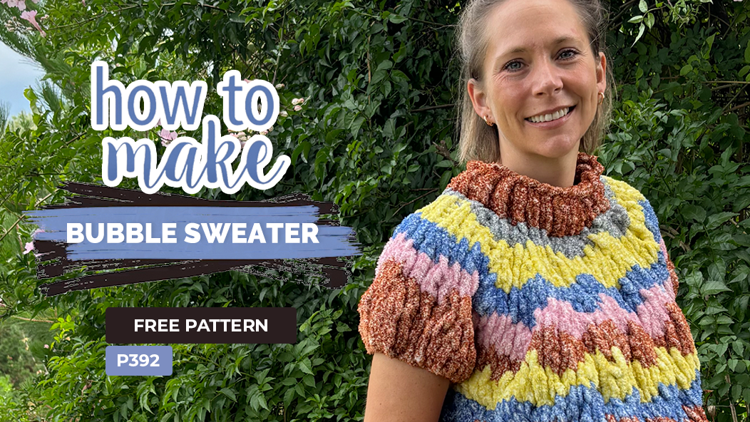 P392 Bubble Sweater