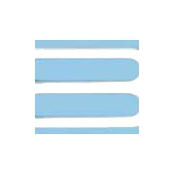 Sullivans Bar Slide, White-12 mm