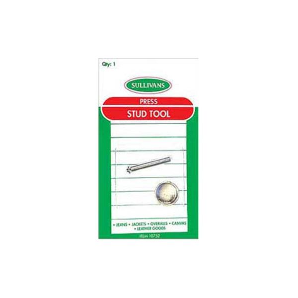 Sullivans Press Stud Tool, Metal- For 15 mm Studs