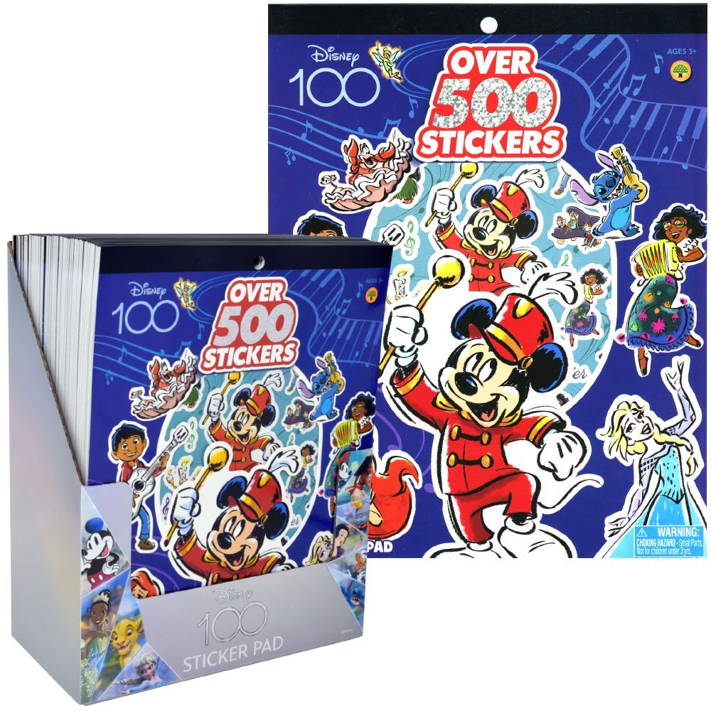Mickey Sticker Sheet 8x0.10x10.2 - Large