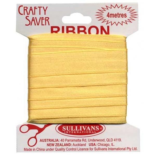 Crafty Saver Satin Ribbon, 16mm x 4m