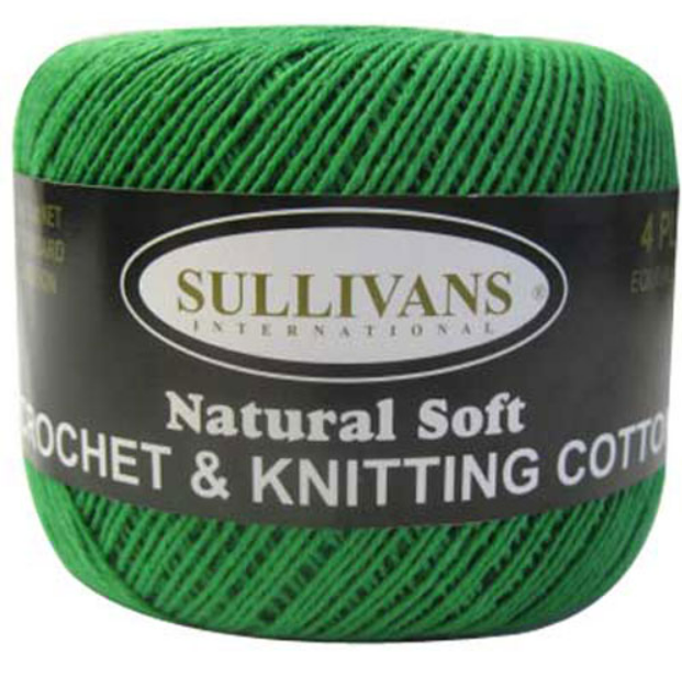 Sullivans Crochet & Knitting Yarn, 4ply- 50g Cotton Yarn