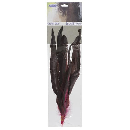 Cocktail Feathers, 6pc