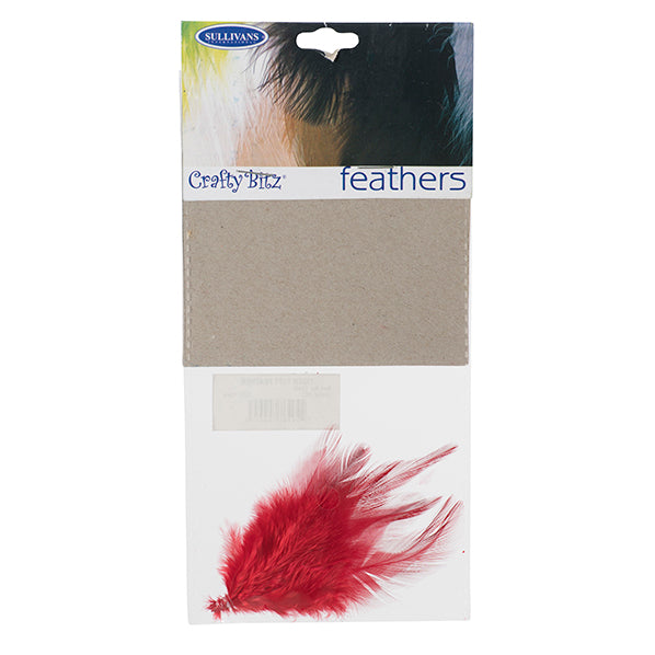 Tiger Tuft Feathers,  10pc