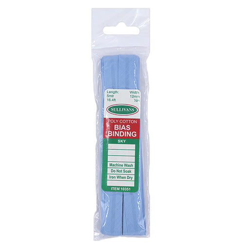 Sullivans Bias Binding, 12mm x 5m