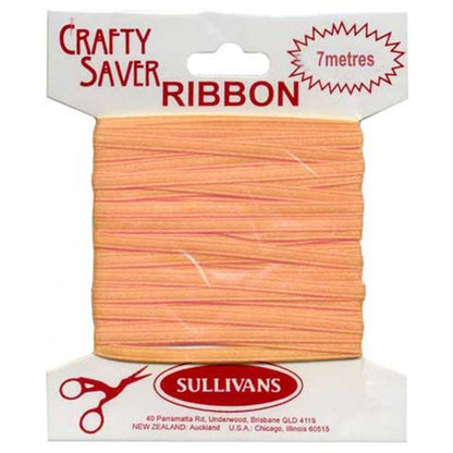 Crafty Saver Satin Ribbon, 3mmx7m