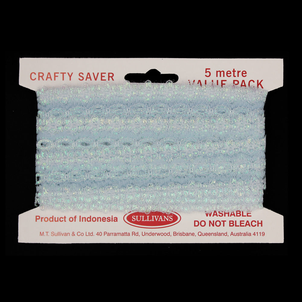 Sullivans Opal Lace Eyelet, 35mmx5m