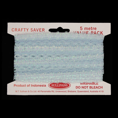 Sullivans Opal Lace Eyelet, 35mmx5m