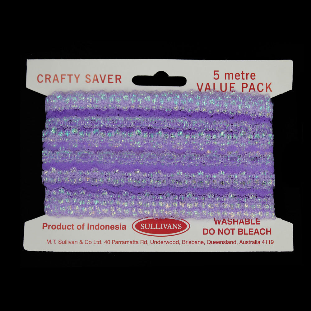 Sullivans Opal Lace Eyelet, 35mmx5m