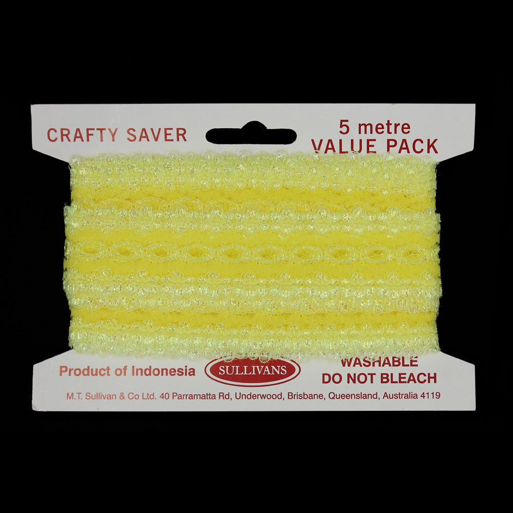 Sullivans Opal Lace Eyelet, 35mmx5m