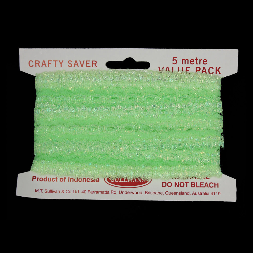 Sullivans Opal Lace Eyelet, 35mmx5m