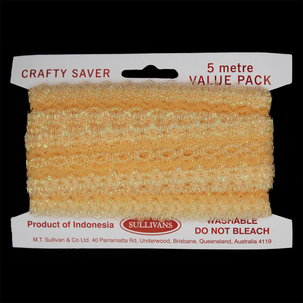 Sullivans Opal Lace Eyelet, 35mmx5m