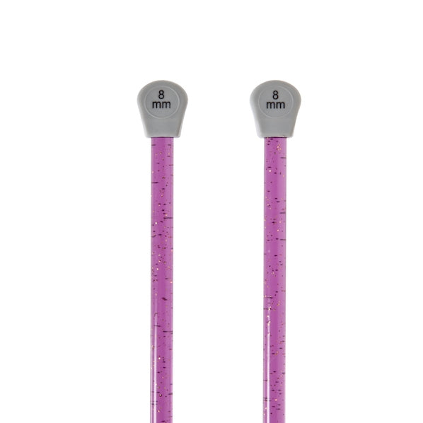 Glitter Knitting Needles - 30cm