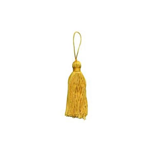 Sullivans Tassel Rayon Chainette, Sunflower- 100 mm
