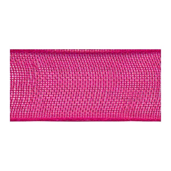 Sullivans Ribbon Organza, Hot Pink- 12mm