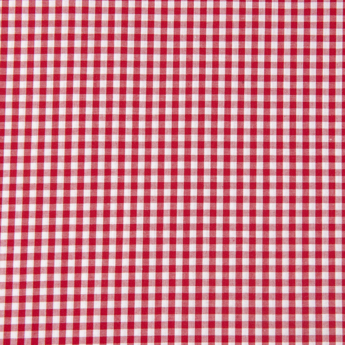 Poly Cotton Gingham Fabric, Width 112cm
