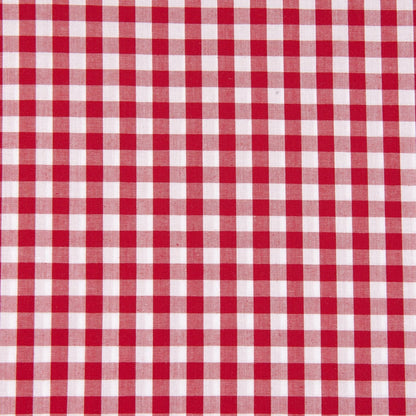 Poly Cotton Gingham Fabric, Width 112cm