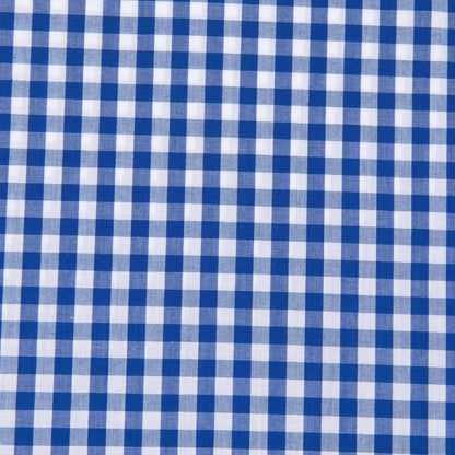 Poly Cotton Gingham Fabric, Width 112cm