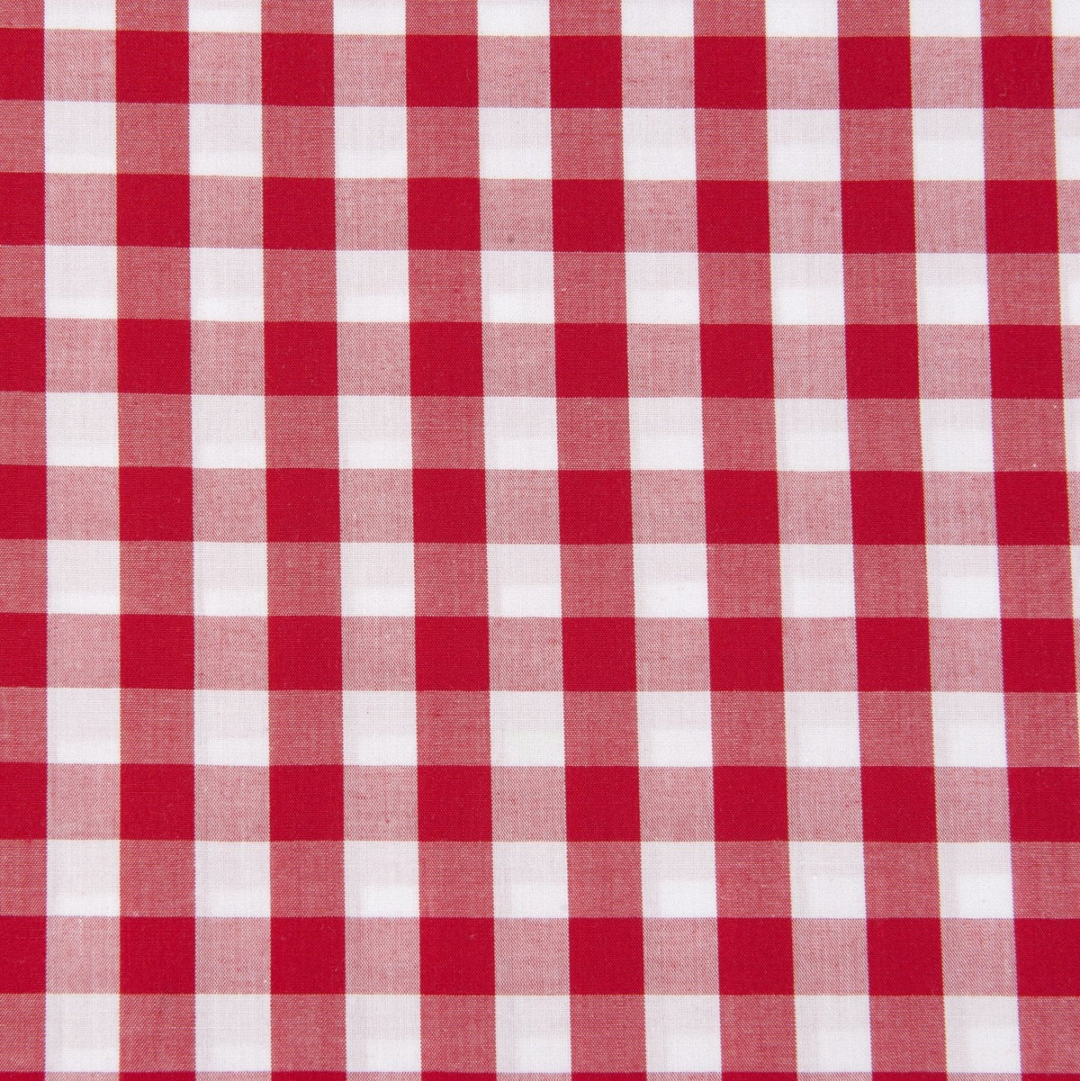 Poly Cotton Gingham Fabric, Width 112cm