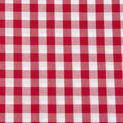 Poly Cotton Gingham Fabric, Width 112cm