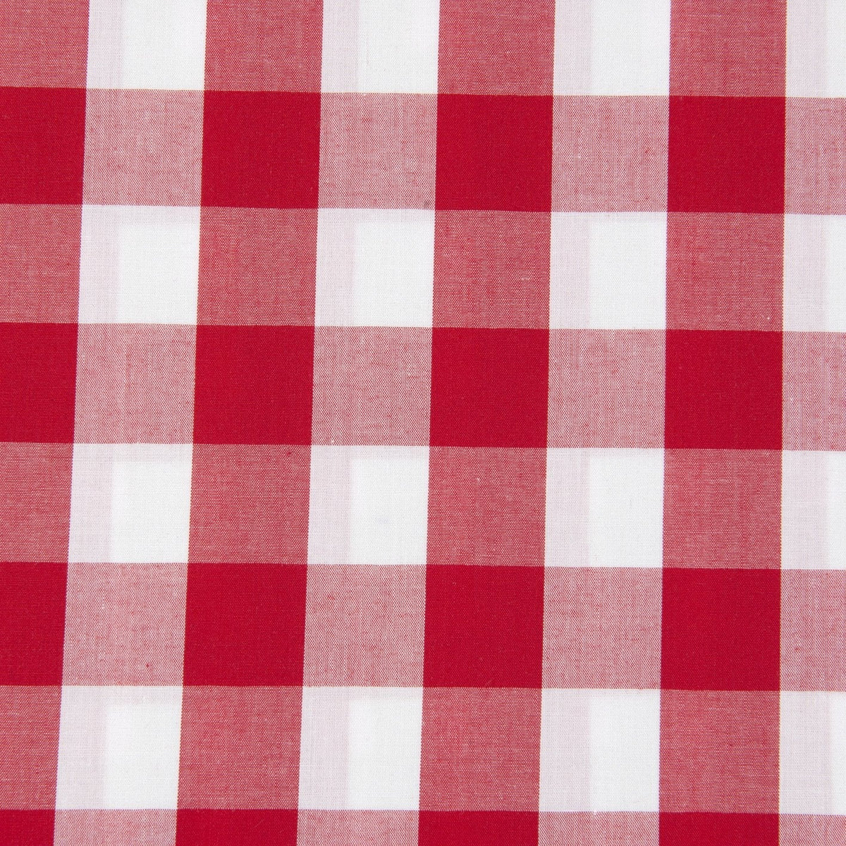Poly Cotton Gingham Fabric, Width 112cm