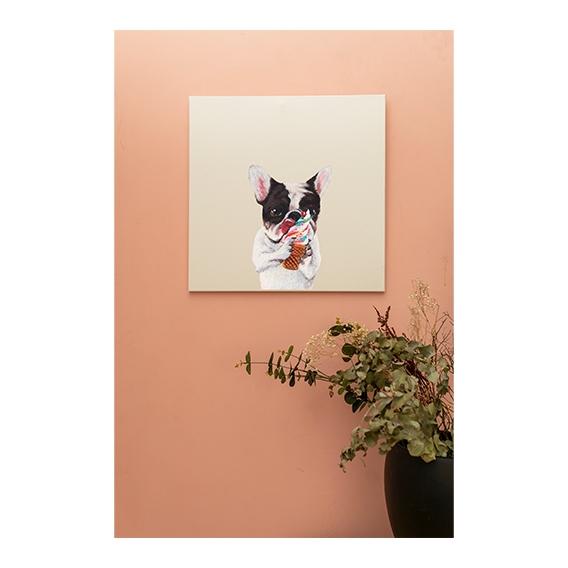 Makr Classic Wide Edge Canvas White - 24x24in