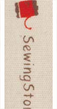 Bowtique Cotton Ribbon, Sewing Story- 15mm x 5m