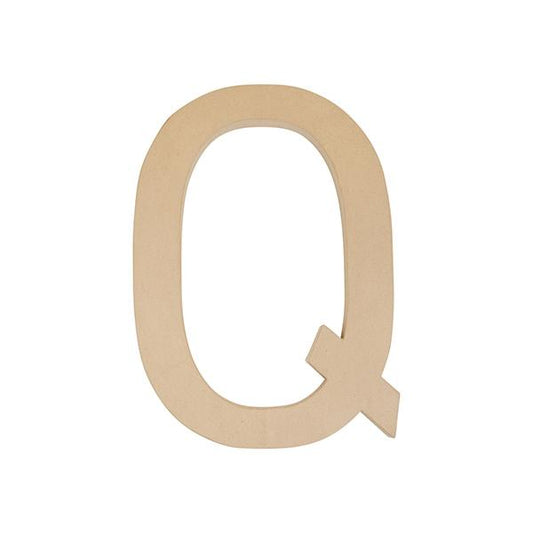 Makr Paper Mache, Jumbo Letter Q- 60cm